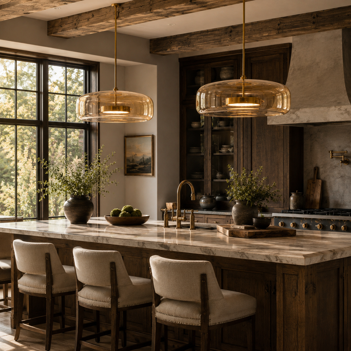 Vetra Glass Pendant Light