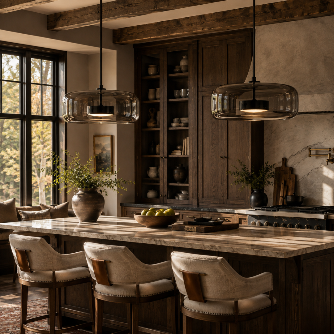 Vetra Glass Pendant Light