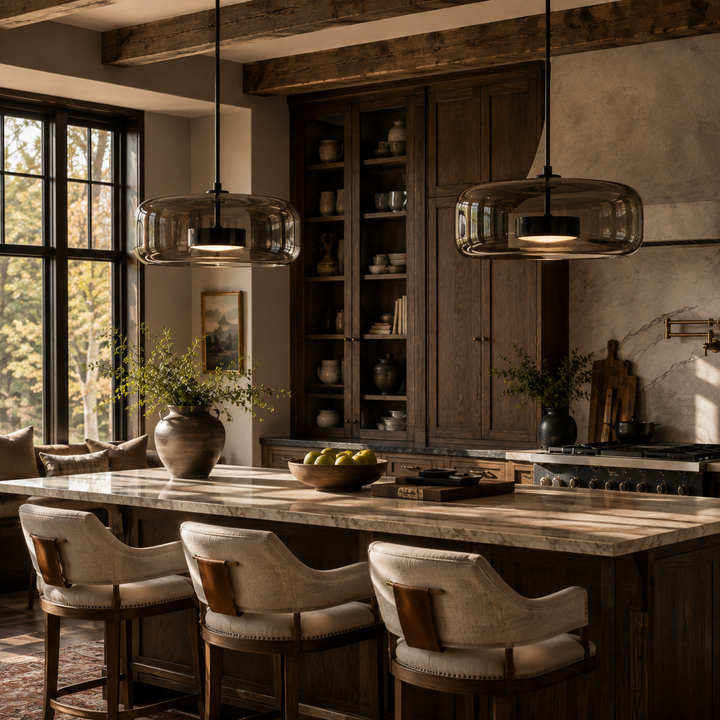Vetra Glass Pendant Light