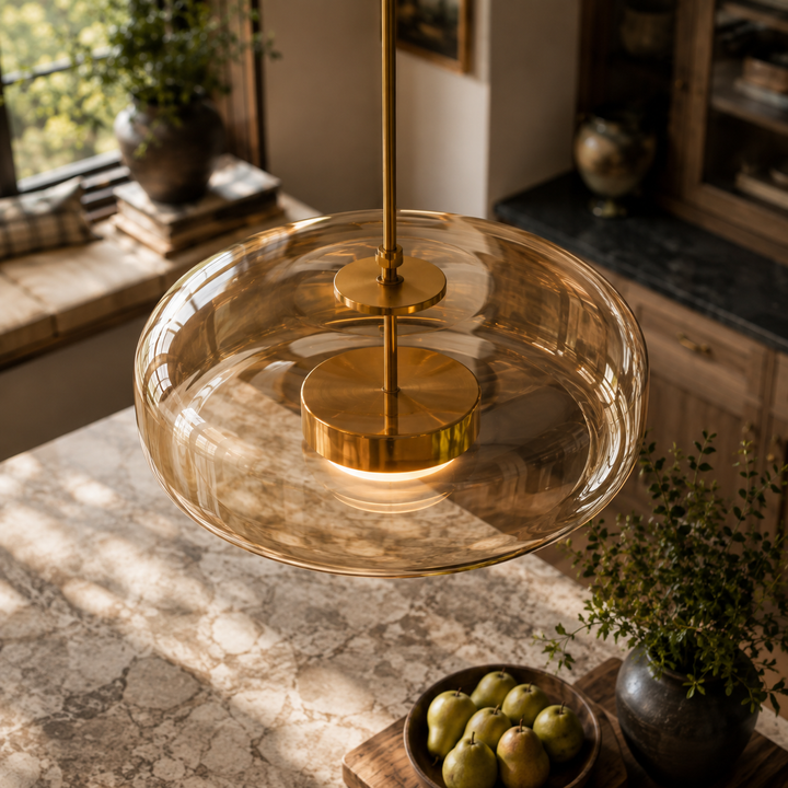 Vetra Glass Pendant Light