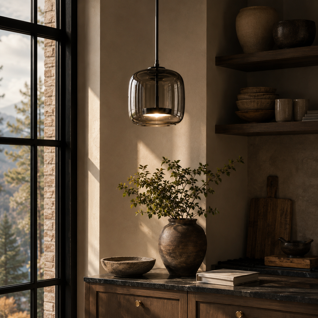 Vetra Glass Pendant Light