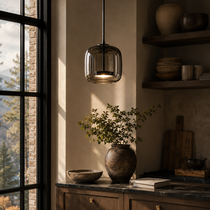 Vetra Glass Pendant Light