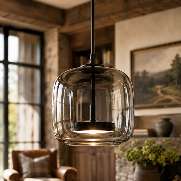 Vetra Glass Pendant Light