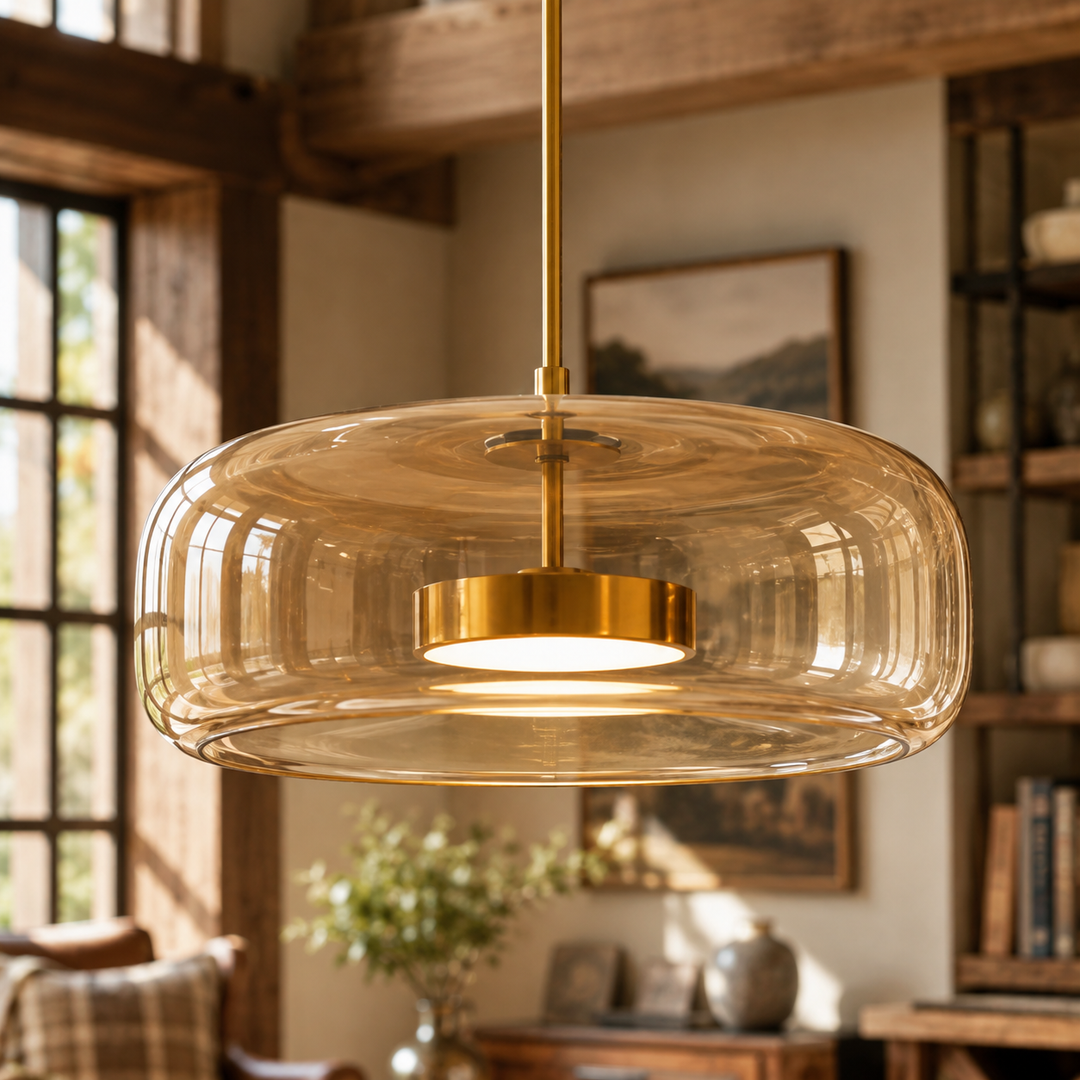 Vetra Glass Pendant Light