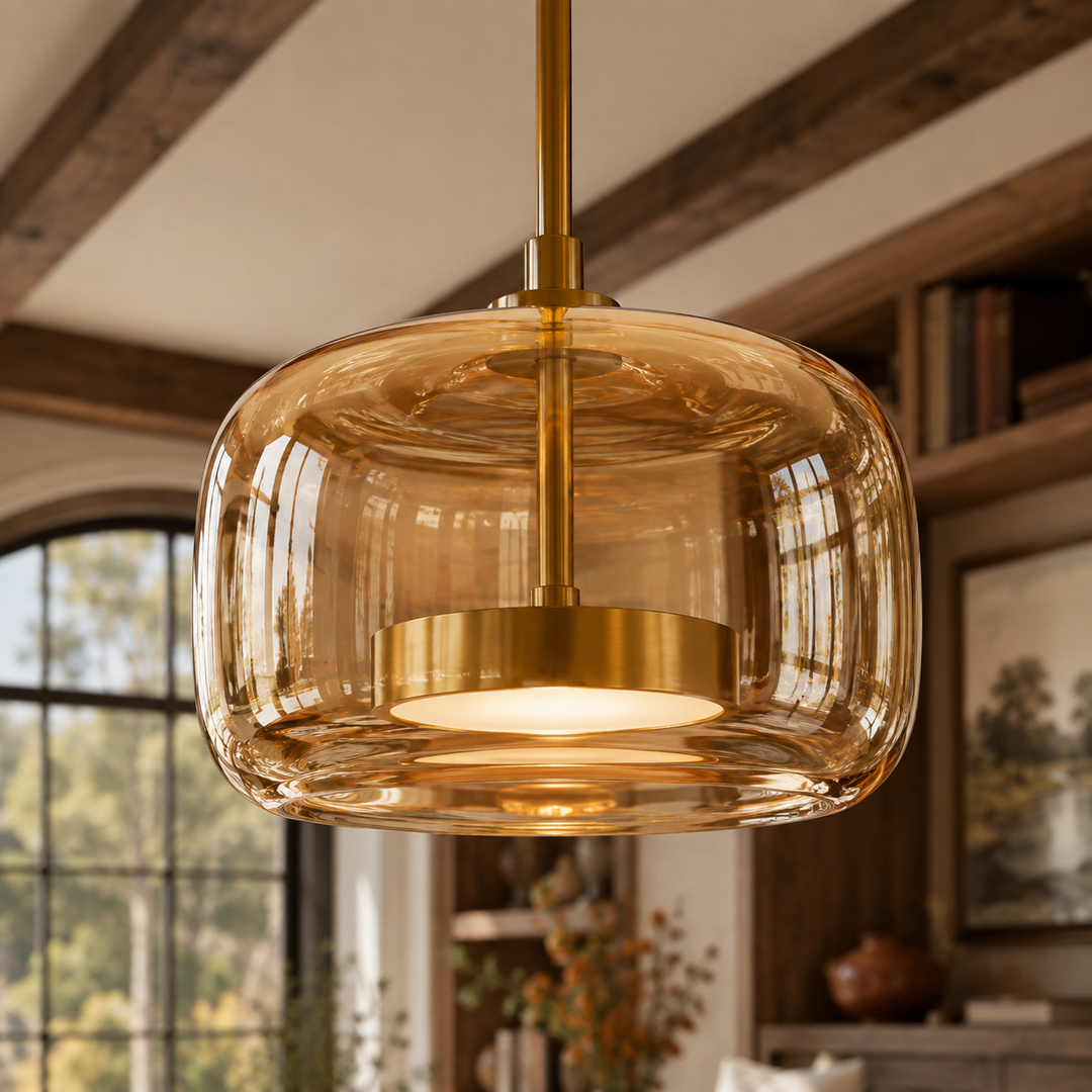 Vetra Glass Pendant Light