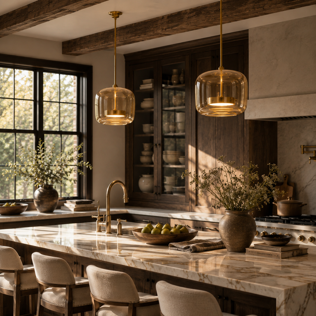 Vetra Glass Pendant Light