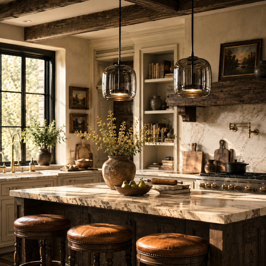 Vetra Glass Pendant Light