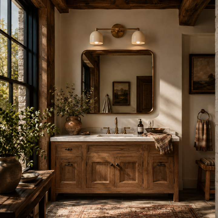 Strata Deep Dome Vanity Light