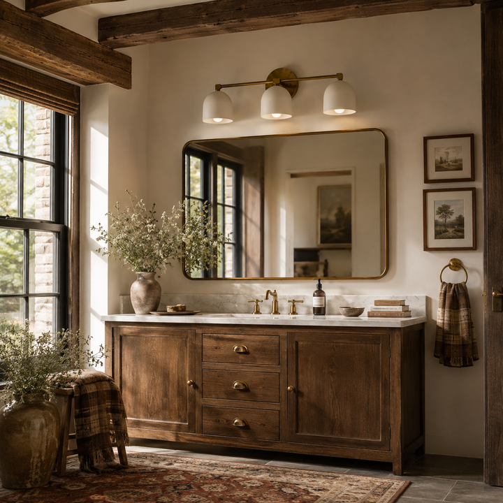 Strata Deep Dome Vanity Light