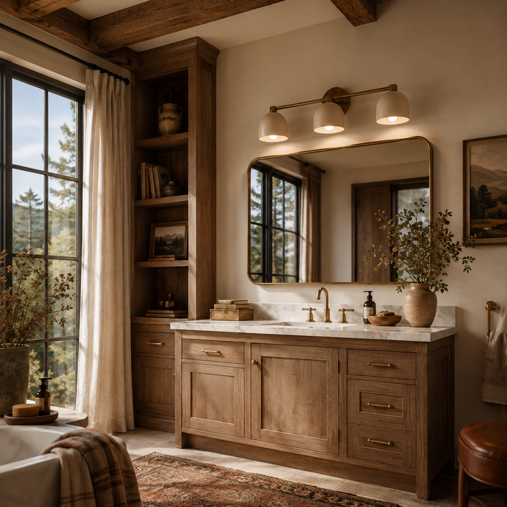 Strata Deep Dome Vanity Light