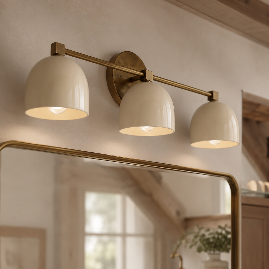 Strata Deep Dome Vanity Light