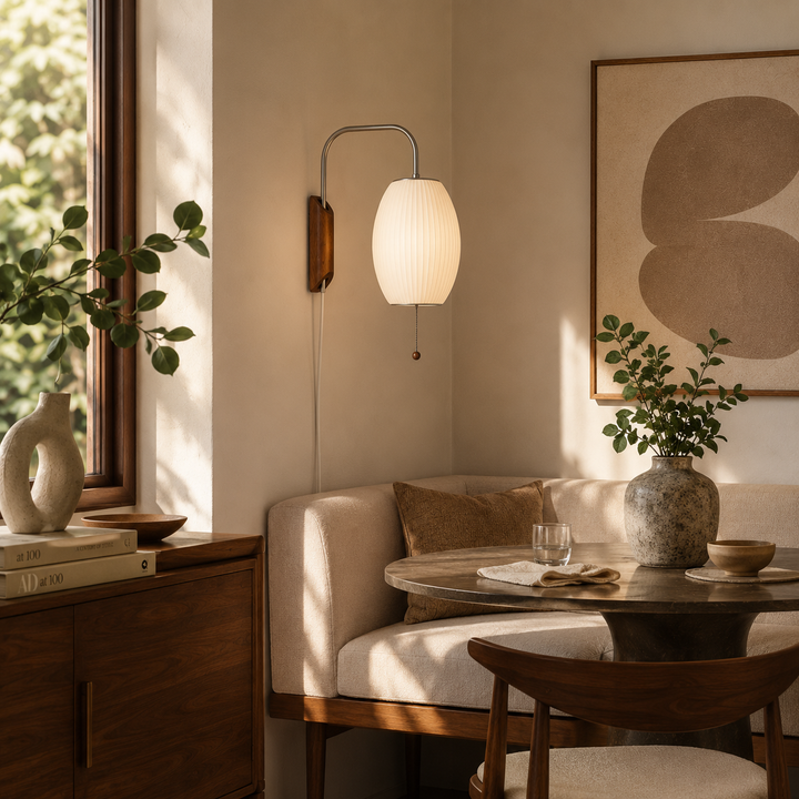 Arlo Bubble Swing Arm Sconce