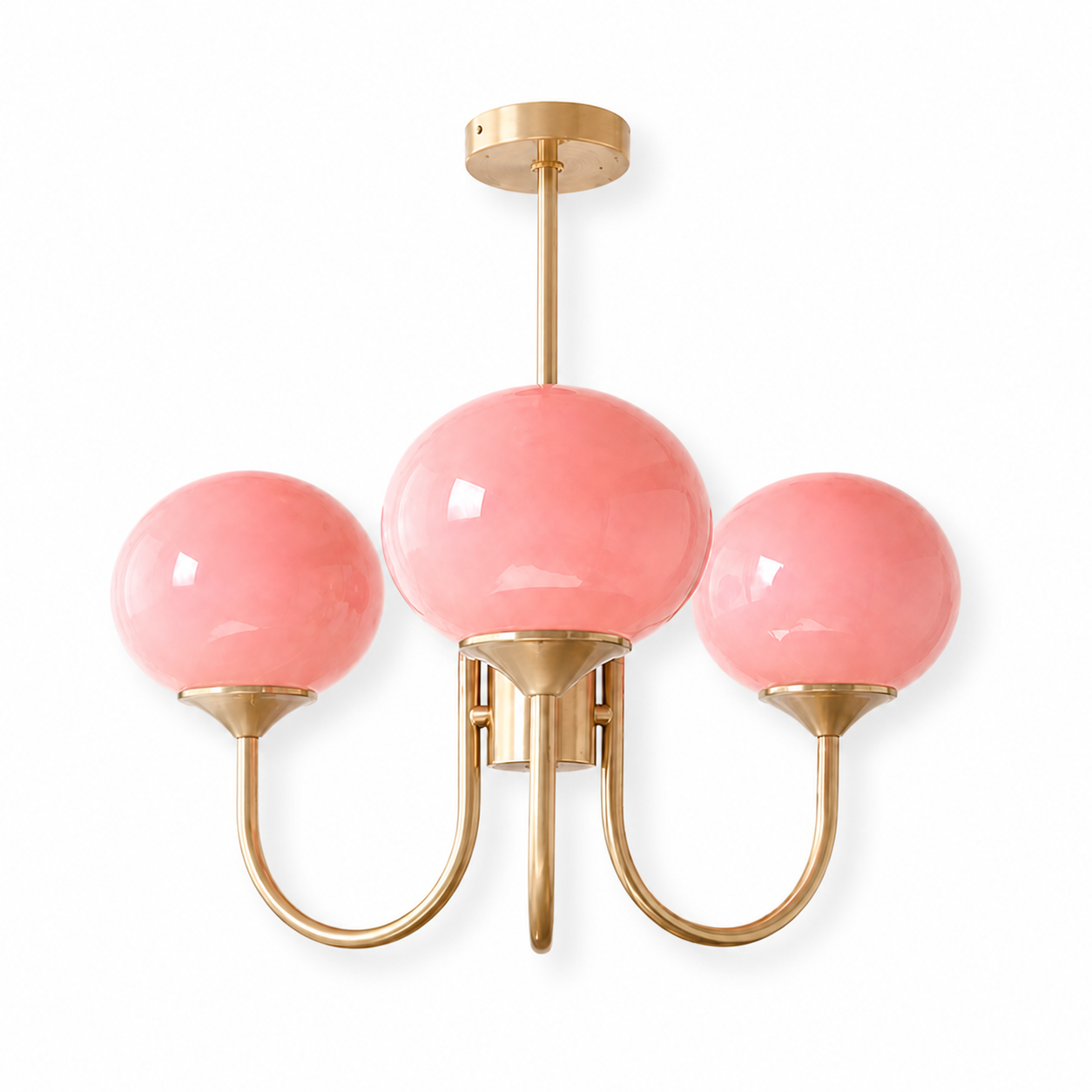 Lumi Glass Orb Cluster Ceiling Chandelier