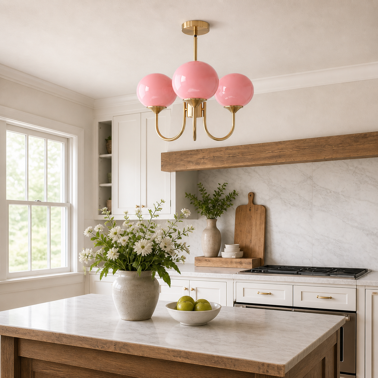 Lumi Glass Orb Cluster Ceiling Chandelier