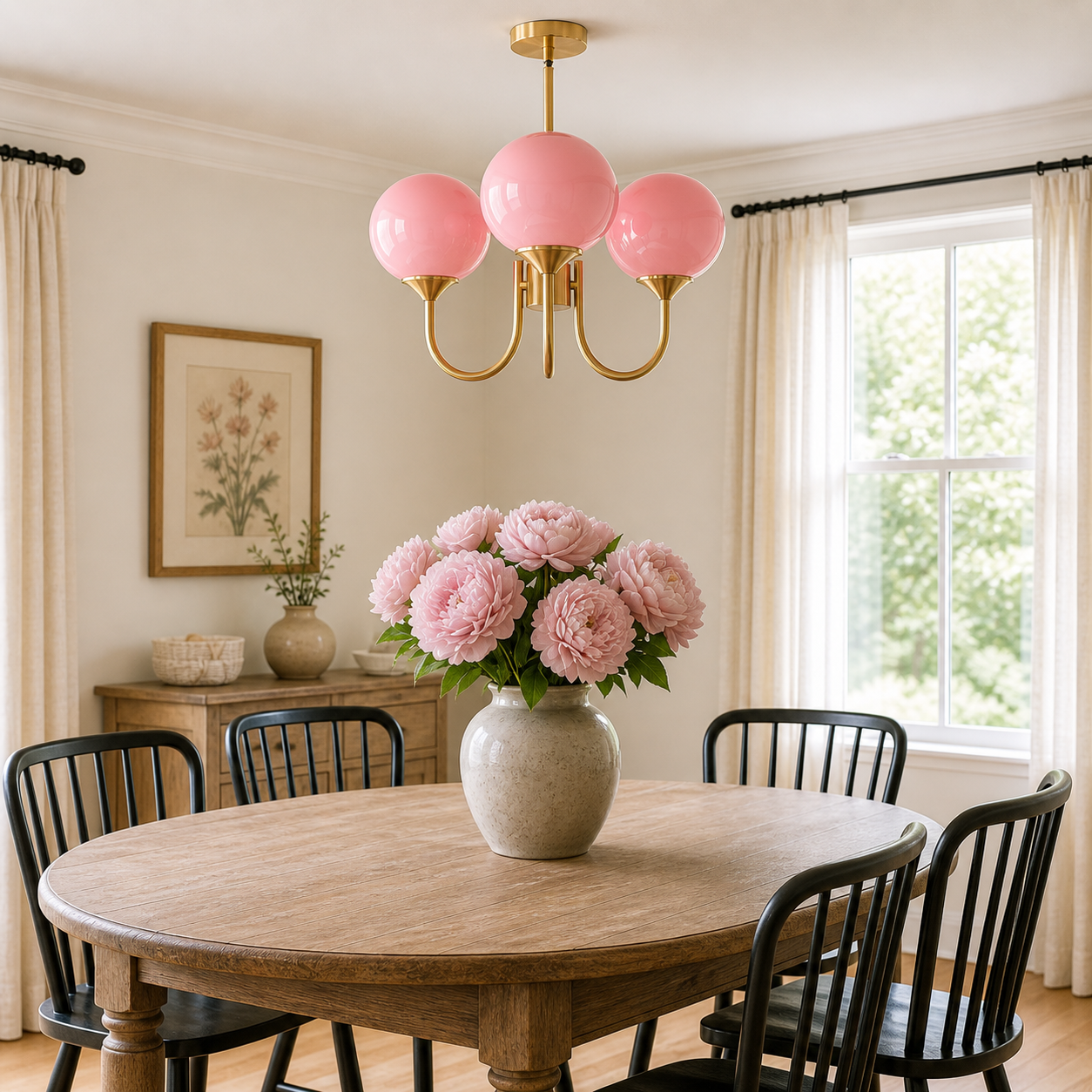 Lumi Glass Orb Cluster Ceiling Chandelier