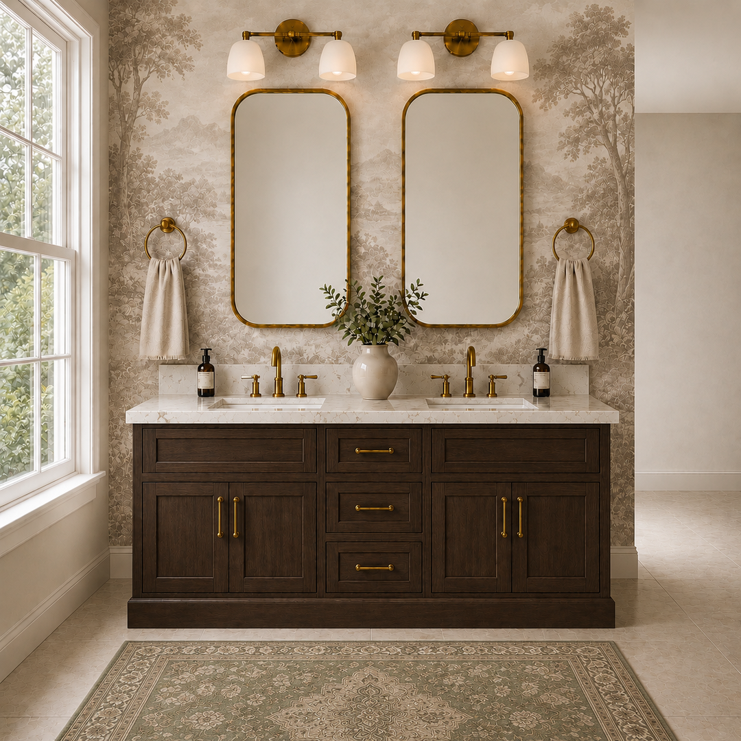 Strata Deep Dome Vanity Light