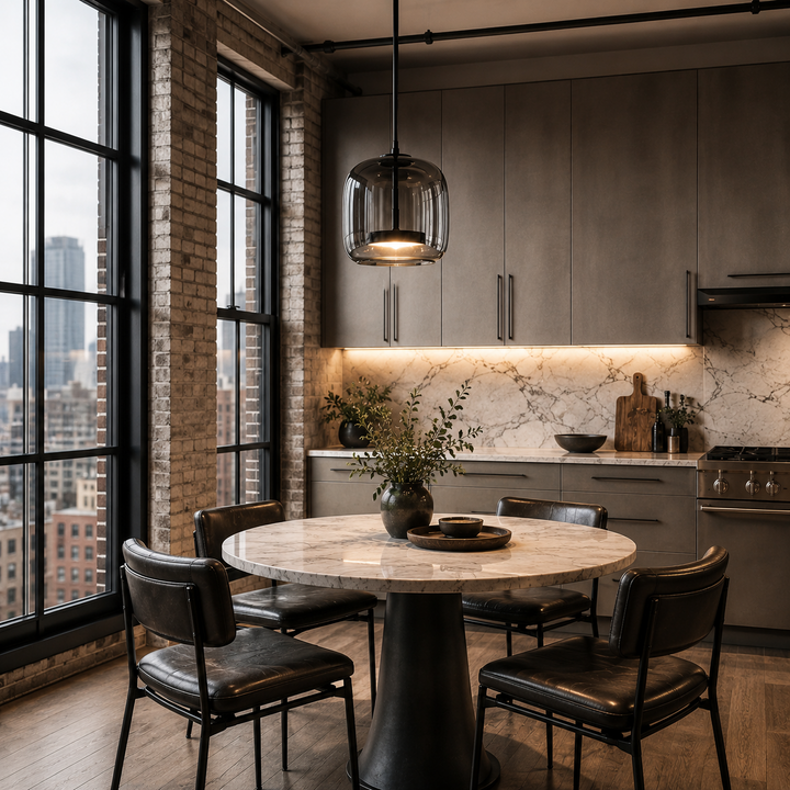 Vetra Glass Pendant Light