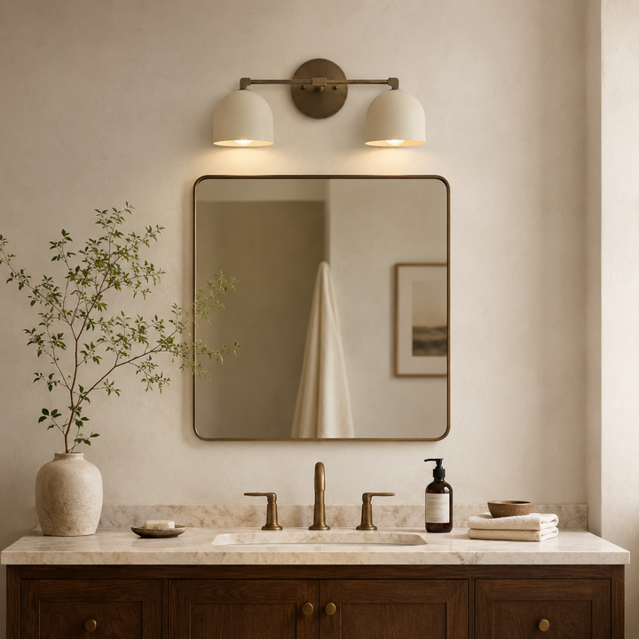 Strata Deep Dome Vanity Light