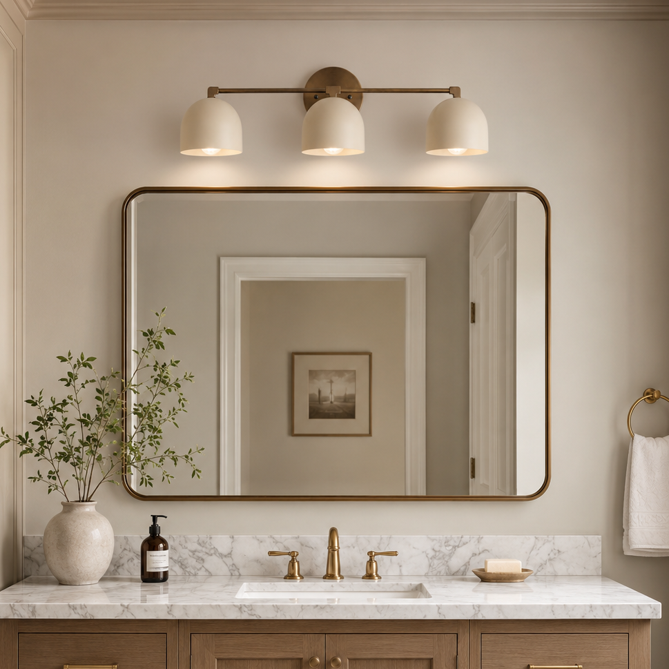 Strata Deep Dome Vanity Light