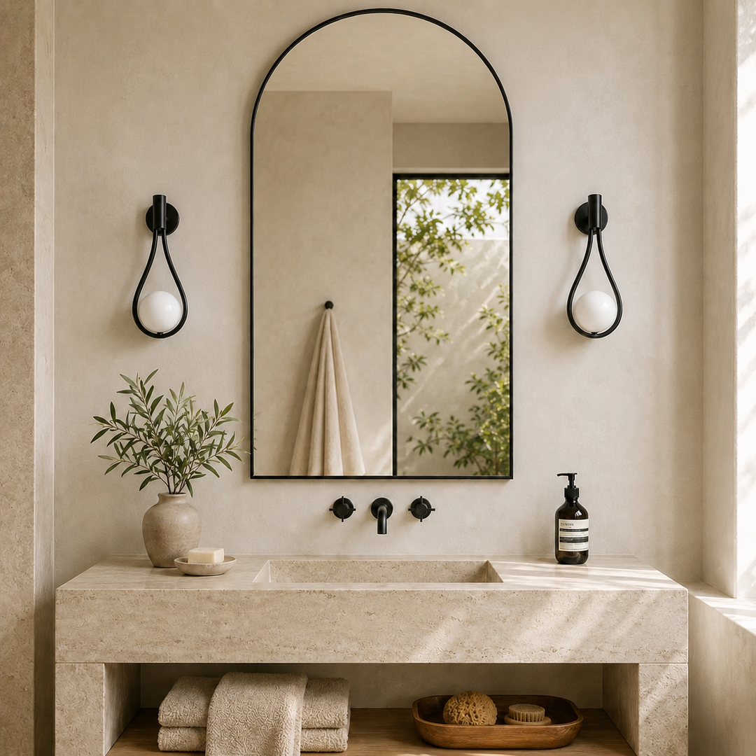 Soren Nordic Glass Wall Sconce