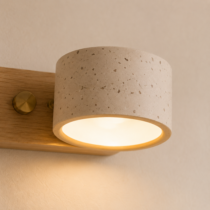 Valen Travertine Adjustable Vanity Light