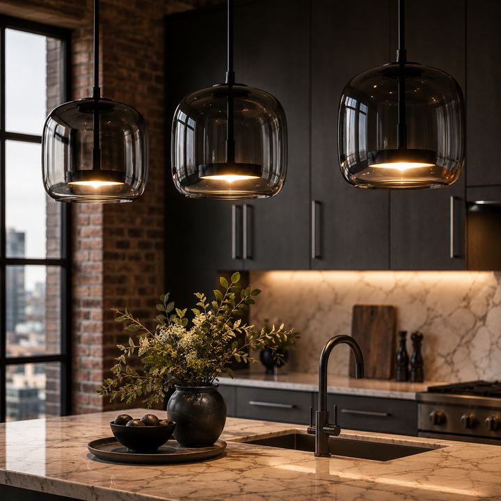 Vetra Glass Pendant Light