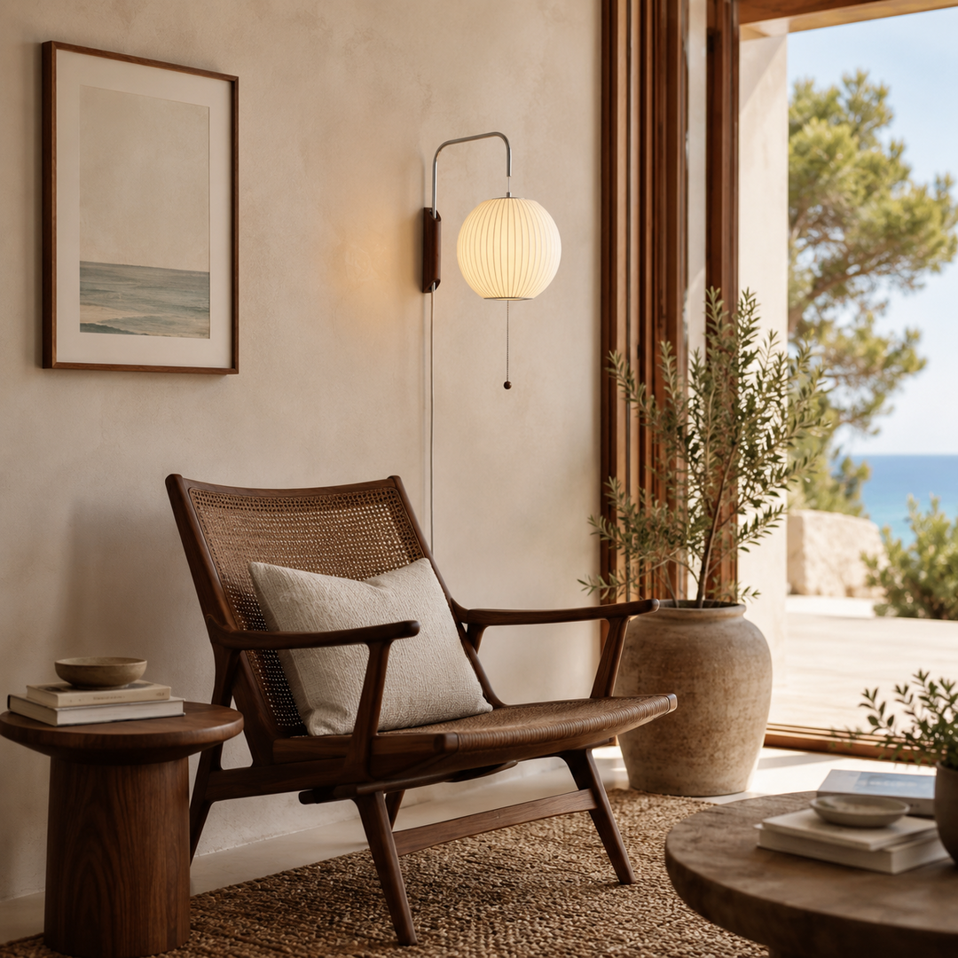Arlo Bubble Swing Arm Sconce