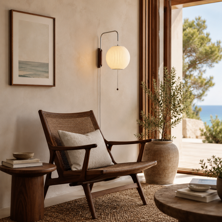 Arlo Bubble Swing Arm Sconce