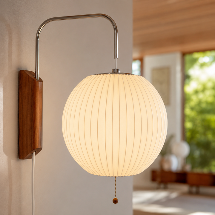 Arlo Bubble Swing Arm Sconce
