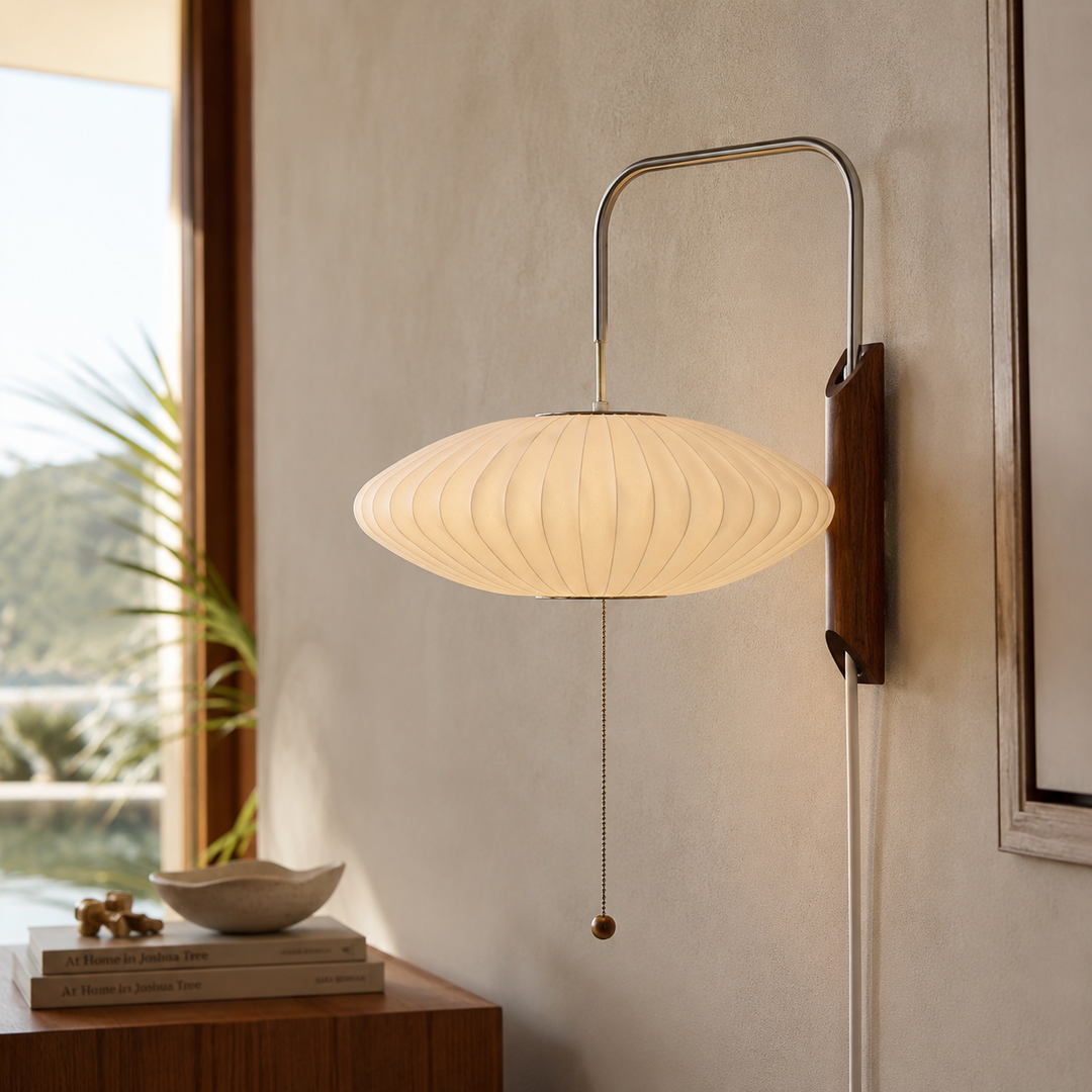 Arlo Bubble Swing Arm Sconce