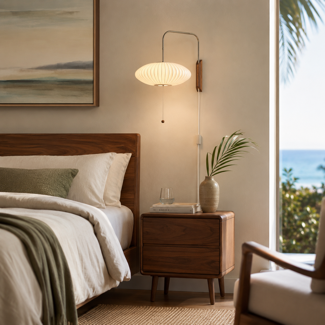 Arlo Bubble Swing Arm Sconce