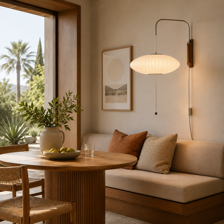 Arlo Bubble Swing Arm Sconce
