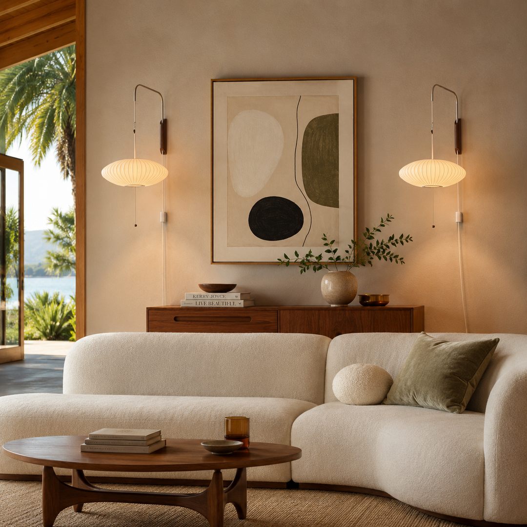 Arlo Bubble Swing Arm Sconce