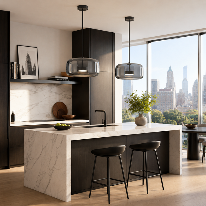 Vetra Glass Pendant Light