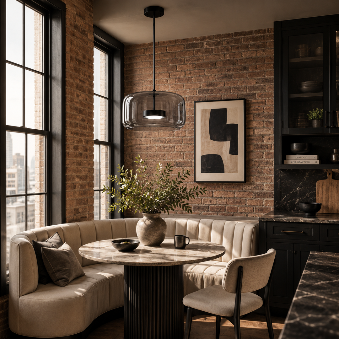Vetra Glass Pendant Light