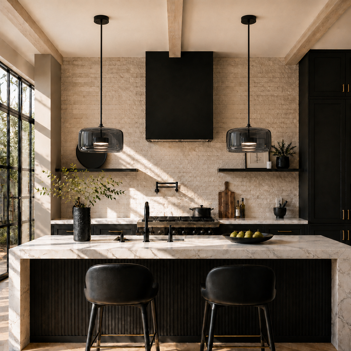 Vetra Glass Pendant Light