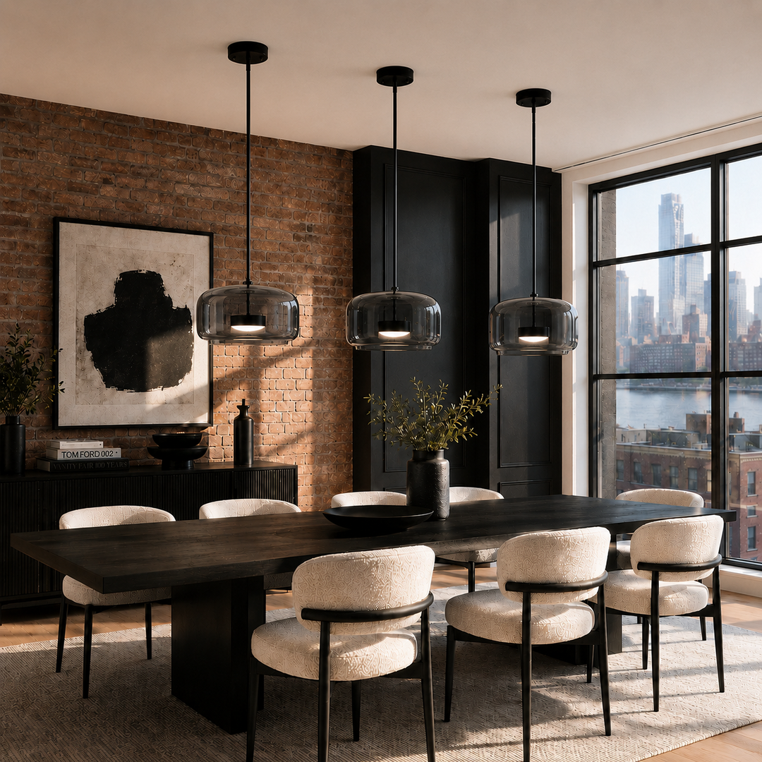 Vetra Glass Pendant Light