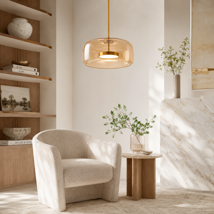 Vetra Glass Pendant Light
