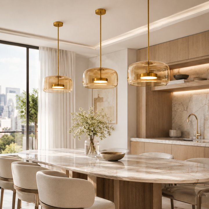 Vetra Glass Pendant Light