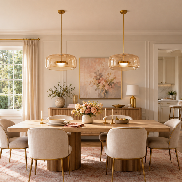 Vetra Glass Pendant Light