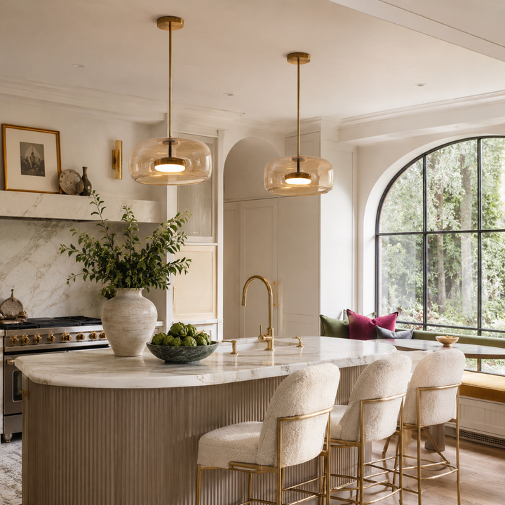 Vetra Glass Pendant Light