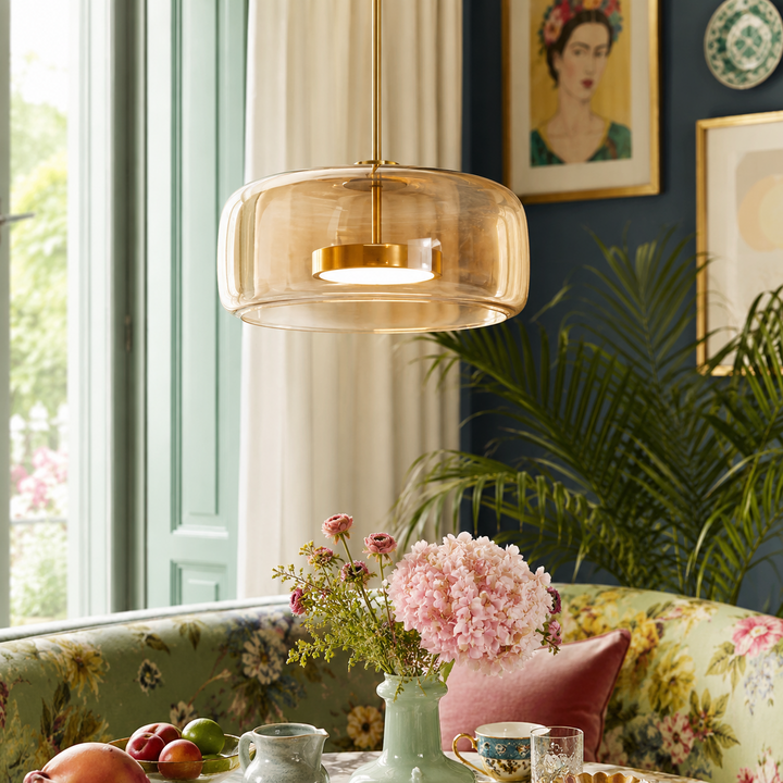 Vetra Glass Pendant Light