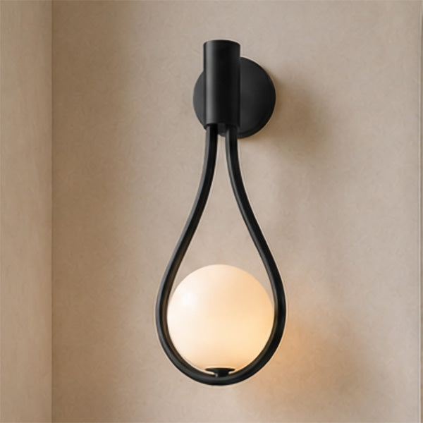 Soren Nordic Glass Wall Sconce