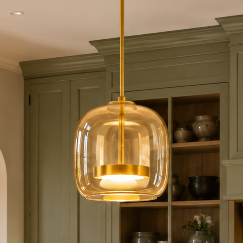 Vetra Glass Pendant Light
